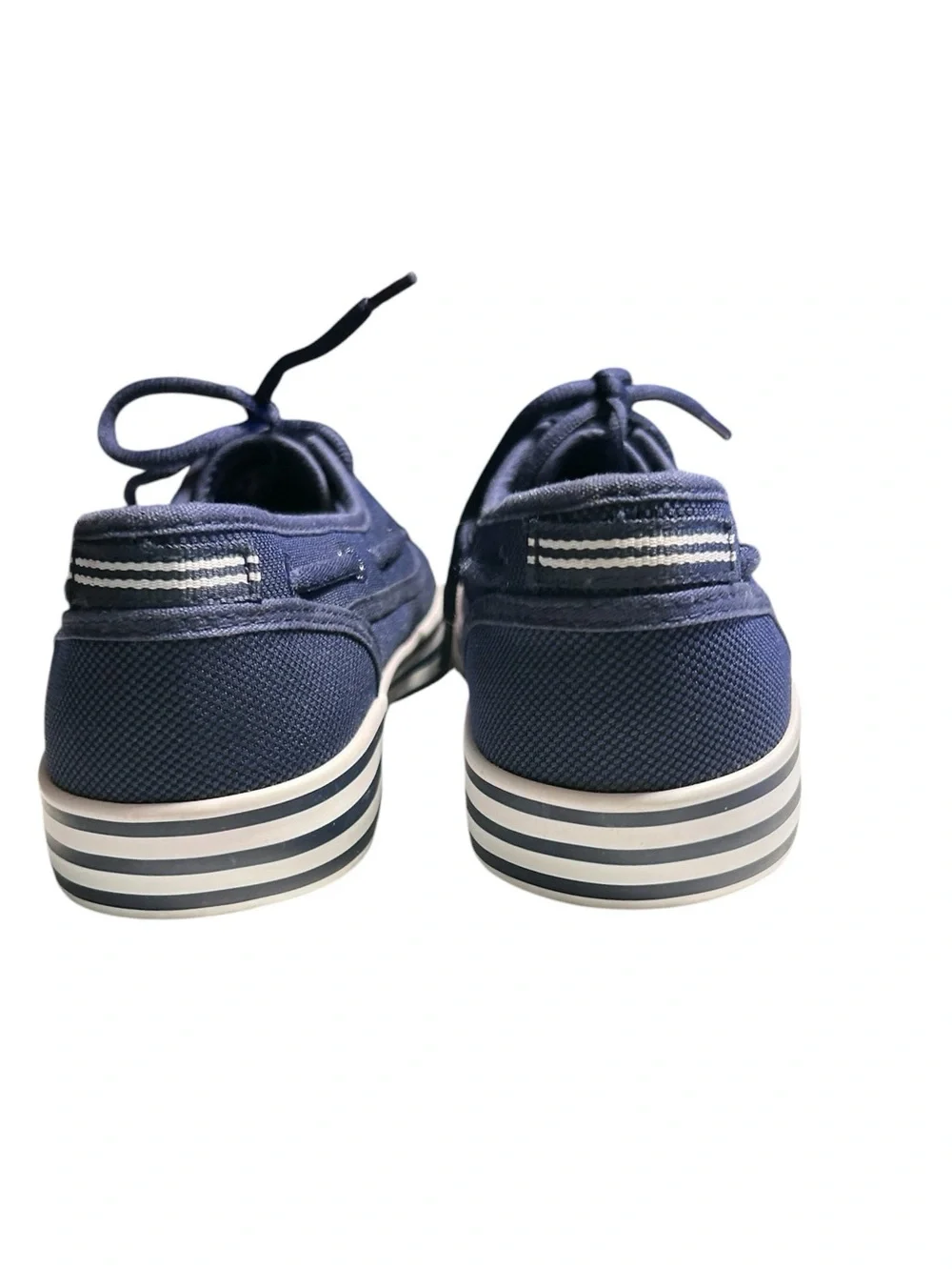 Nautica Men’s Navy Size 8.5 Boat/Deck Shoes Navy  Preppy Coastal